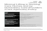 Policy - Minimal Lifting in Nursing Care Homes and for ... · R:\Fallers\Non-Injury Fallers\Minimal Lifting Policy\Policy - Minimal Lifting in Nursing Care Homes and for Domiciliary