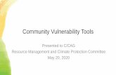 Community Vulnerability Tools€¦ · –CA Dept. of Social Services: CalFresh. Geography ... San Francisco Bay Restoration Authority (SFBRA) • Bay Area only ... block group level