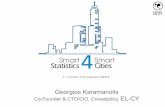 Georgios Karamanolis - statistics...Georgios Karamanolis Co-Founder & CTO/CIO, Crowdpolicy EL-CY 5 - 6 October 2018, Kalamata, GREECE Participate, engage, innovate Civictech | Fintech