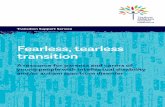 Fearless, tearless transition - Royal Children's Hospital · 2018-09-06 · 02 || Adolescent transition – Fearless, tearless transition Adolescent transition – Fearless, tearless