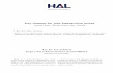 Key elements for joint human-robot ... - Archive ouverte HAL · L’archive ouverte pluridisciplinaire HAL, est destinée au dépôt et à la diffusion de documents scientifiques