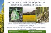 A ‘Genome to Paddock’ Approach to Controlling Blackleg of ... · prior to meiosis; mutates multi copy DNA; transition from C:G to T:A – stop codons • Nature Communications