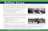SSaaffeety Linesty Lines · 2018-06-06 · The newsletter of Minnesota OSHA • April 2017 • Number 95 443 Lafayette Road N. • St. Paul, MN 55155 • (651) 284-5050 • 1-800-342-5354