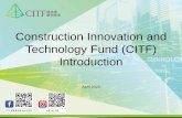 Construction Innovation and Technology Fund (CITF ... · (A student can only be supported once by the CITF for non-local course) Non-local Enrichment ... Online Application Form in