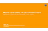 Market Leadership on Sustainable Finance...Market Leadership on Sustainable Finance UNEP Finance Initiative Regional Roundtable in Latin America Denise Hills Superintendente de Sustentabilidad