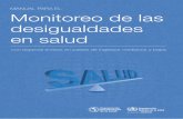 MANUAL PARA EL - minsalud.gov.co€¦ · Prólogo a la edición en español ..... xiii Agradecimientos ... 1. El monitoreo de las desigualdades en salud: un panorama ..... 1 1.1 ¿Qué