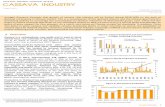 €¦ · Krungsri Research forecasts that growth of cassava chip industry will be limited during 2018-2020 on the back of ... pharmaceutical industries in global market. Overview