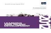 Annual survey report 2012 · take the pulse of current and emerging practice. ... and amplified the CIPD’s role as the voice of the profession. Our latest survey takes place in