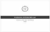 SOFAS AND SECTIONALS JMPI€¦ · sofas and sectionals jmpi. parsons interiors fabric and leather available upon request sizing and configuration chart below item: jmpi-opt-ams onal