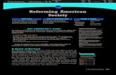 Reforming American Society - Amazon Web Servicestextbook.s3.amazonaws.com/Creating America/14.3 Reforming Amer… · Reforming American Society MAIN IDEA WHY IT MATTERS NOW TERMS