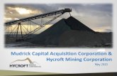 Mudrick Capital Acquisition Corporation & Hycroft …This presentation (the “Presentation”) has been prepared solely for, and is being delivered on a confidential basis to, persons