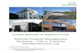 London Borough of Waltham Forest...69 Property Handbook for Building Managers Version 001 February 2016 London Borough of Waltham Forest London Borough of Waltham Forest Education