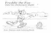 Freddie the Fox - New Hampshire Department of Health ......Fun, Games and Coloring Book WORD FIND Find the words hidden in the block. They run up and down, side to side, backwards