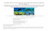 Pacific Reef Assessment and Monitoring Program Data Report · 2017-05-12 · 2 . Acknowledgements . Thanks to all those onboard the NOAA ships Hi`ialakai and Oscar Elton Sette for