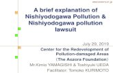 A brief explanation of Nishiyodogawa Pollution ... Foundation.pdf A brief explanation of Nishiyodogawa Pollution & Nishiyodogawa pollution lawsuit July 29, 2019 Center for the Redevelopment
