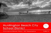 Huntington Beach City School District · (Interactive Display Screen with Pen and Touch Capability) Teacher Station: (Teacher Station along side of Classroom with storage space above)