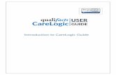 Intro to CareLogic€¦ · Proprietary Information: For Use by Qualifacts and Our Customers Only Page 7 Front Desk Guide ‐ Learn to manage client appointments, collect co‐payments,