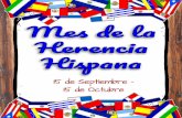 people recognize the contributions of Hispanic and Latino ......Día de Independencia: 15 de septiembre, 1821 Honduras “Libre, Soberana, e Independiente” Honduras está dividido