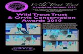 restoration of habitat Wild Trout Trust & Orvis Conservation … · 2018-09-10 · & Orvis Conservation Awards 2010 PHOTOS Top-left: Tim Boycott receiving the Professional Winner
