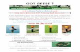 Goose Problems Solved brochure 090816 · 2016-10-06 · Title: Goose Problems Solved brochure_090816.cdr Author: Taylor Advertising Created Date: 9/12/2016 9:46:41 AM