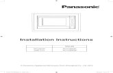 IP4319 F0313BE90QP 27 120827...1 1. This trim kit can be installed into a cabinet.The cabinet opening must have the following internal dimensions as shown in ﬁg 1, p 4. A vent is