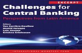Note to Readers - IMF eLibrary€¦ · Note to Readers This is an excerpt from Challenges for Central Banking: Perspectives from Latin America, edited by Yan Carrière-Swallow, Hamid