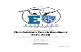 Associated Student Body Club Advisor/Coach Handbook 2019 …elh.sweetwaterschools.org/files/2019/07/Club...Jul 25, 2019  · Some cash control procedures are: pre-numbered tickets