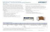 Surface Mount Multilayer Ceramic Chip Capacitors KPS ... · KPS - 2 Chip Stack Variable Weibull X7R 2220 22uF 25V – (47uF KPS Stacked) Board Flex vs. Termination Type Board Flexure