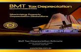 BMT Tax Depreciation Estimate - erepm.com.au€¦ · Depreciation to complete a Tax Depreciation Estimate for a speci c development, prior to, or during marketing phase How the Documents