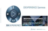 3DEXPERIENCE Openness · 3DEXPERIENCE Platform : Openness Fundamentals Power’Bythe 3DEXPERIENCE Platform Open for Partner Open for Systems Engineering +16 000 published xtensions