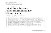 THE American Community Survey - Census.gov · 2020-01-02 · What the Survey is About — Some Questions and Answers 4. Why the Census Bureau Asks Certain Questions 4. How to Fill
