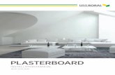 PLASTERBOARD…Invented by USG more than 100 years ago, plasterboard has become the most common dry lining material for walls and ceilings in modern building construction. A breakthrough