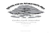 Garden Earth Naturalist I planet EarthWelcome to Garden Earth! Naturalists are neat people who know lots of important things about earth and like to help make earth a better place