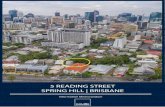 5 READING STREET SPRING HILL | BRISBANE · Market Research Sales Evidence10 Conclusion 12. Exclusive Agent +61 (0) 3002 +61 (0) gwoods +61 (0) 3002 8806 ... population growth is driven