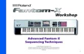 FXWS10—Advanced Fantom-X Sequencing Techniquescms.rolandus.com/assets/media/pdf/FXWS10.pdfof your mix while strongly compressing the high-frequency range. • F3 (Lo Boost)—to