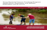 Texas Bacterial Source Tracking Program Application ...twri.tamu.edu/media/1457/tr-508.pdf · Texas Bacterial Source Tracking Program . Application, Expansion and Marker Evaluation