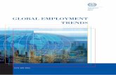 TRENDS GLOBAL EMPLOYMENT - ilo.org · Foreword Global Employment Trends 2004 is the second annual report on world labour markets. In 2003 the ILO released its first annual report