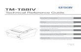 Technical Reference Guide - files.support.epson.com€¦ · Describes interfaces, connectors and character code tables. Describes features and general specifications for the product.