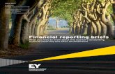 Financial reporting briefs - EY Japan · Treadway Commission ( COSO) framework to assess internal control over financial reporting , you should start thinking about making the transition