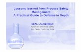Lessons learned from Process Safety Management A Practical ... · A Practical Guide to Defense in Depth NEAL LANGERMAN Advanced Chemical Safety San Diego, California, USA ... Emergency