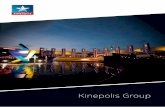 Kinepolis Group · 2017-03-24 · Kinepolis Group was formed in 1997 as a result of two family cinema groups and has been listed since 1998. Kinepolis stands for an innovative cinema