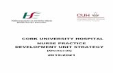 CORK UNIVERSITY HOSPITAL NURSE PRACTICE DEVELOPMENT … · 2019-05-21 · Hospice Friendly Hospitals Cascade practical elements of this to the wards Ongoing NPDU CNM2 in conjunction