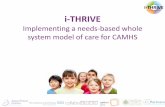 i-THRIVE - Microsoftuclpstorneuprod.blob.core.windows.net/cmsassets/i... · Benefits of i-THRIVE • Care will be person centred o Implementation of SDM, leading to better engagement,