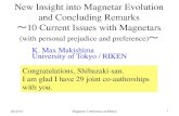 New Insight into Magnetar Evolution and Concluding Remarks 10 … · 2012-09-15 · New Insight into Magnetar Evolution and Concluding Remarks! ～10 Current Issues with Magnetars