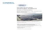 Facility-Scale Solar Photovoltaic Guidebook · Contract No. DE-AC36-08GO28308 National Renewable Energy Laboratory 15013 Denver West Parkway Golden, CO 80401 303-275-3000 •