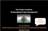The Project Academy: Re-Energizing Project Management ·  The Quest of Hubble to expand our understanding of the universe
