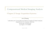 Computational Medical Imaging Analysisjzhang/CS689/chapter2.pdfChapter 2: CS689 1 Computational Medical Imaging Analysis Chapter 2: Image Acquisition Systems Jun Zhang Laboratory for