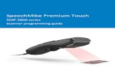 SpeechMike Premium Touch - Philips · Parameter Menus Introduction This chapter describes the programmable parameters, provides bar codes for programming, and hexadecimal equivalents
