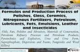 Formulas and Production Process of Polishes, Glass ... · Global demand for emulsion polymers is forecast to rise over 5 % per year to 13.3 million tonnes (dry basis) in 2016. The
