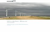 Windplan Blauw - RVO.nl · Voor de markering van alle windturbines in Windplan Blauw geldt dat de rotorbladen, gondels en de bovenste 2/3 gedeelte van de ondersteunende masten uitgevoerd